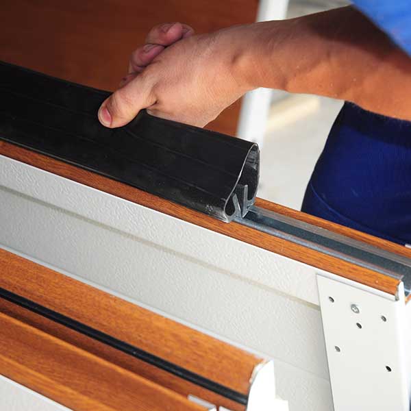 Insulated garage door improving home energy efficiency in Seminole County, FL